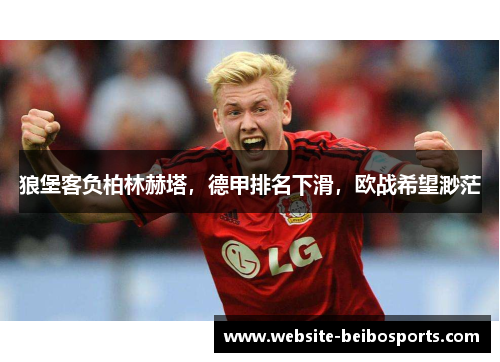 狼堡客负柏林赫塔，德甲排名下滑，欧战希望渺茫