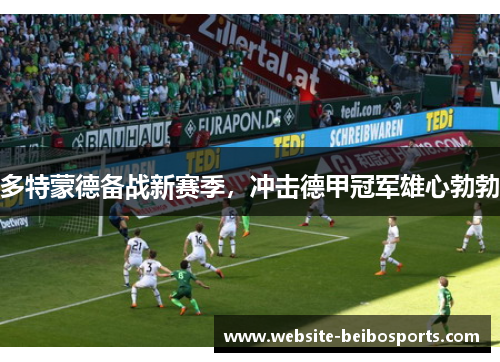 多特蒙德备战新赛季，冲击德甲冠军雄心勃勃
